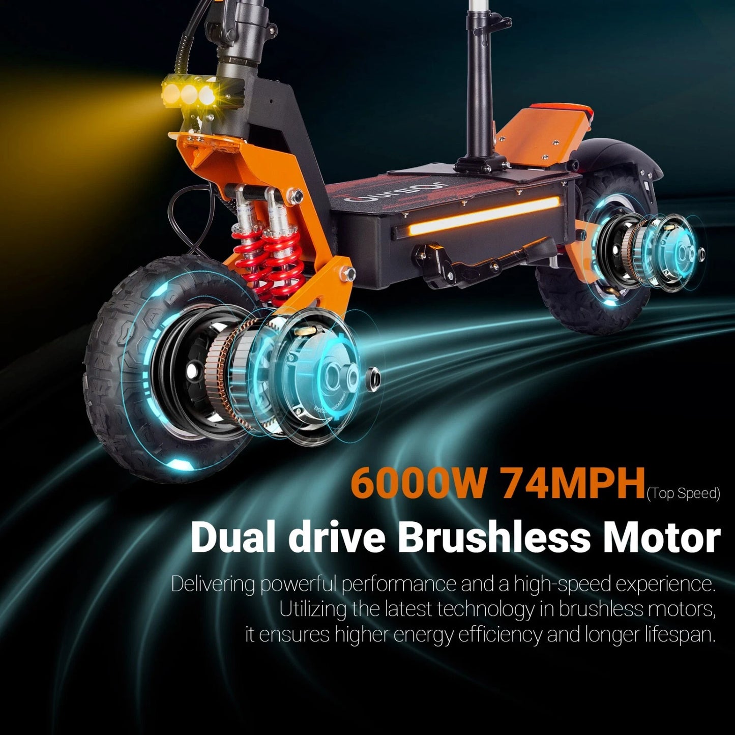 Tourser X5 Dual Motor 60V 6000W