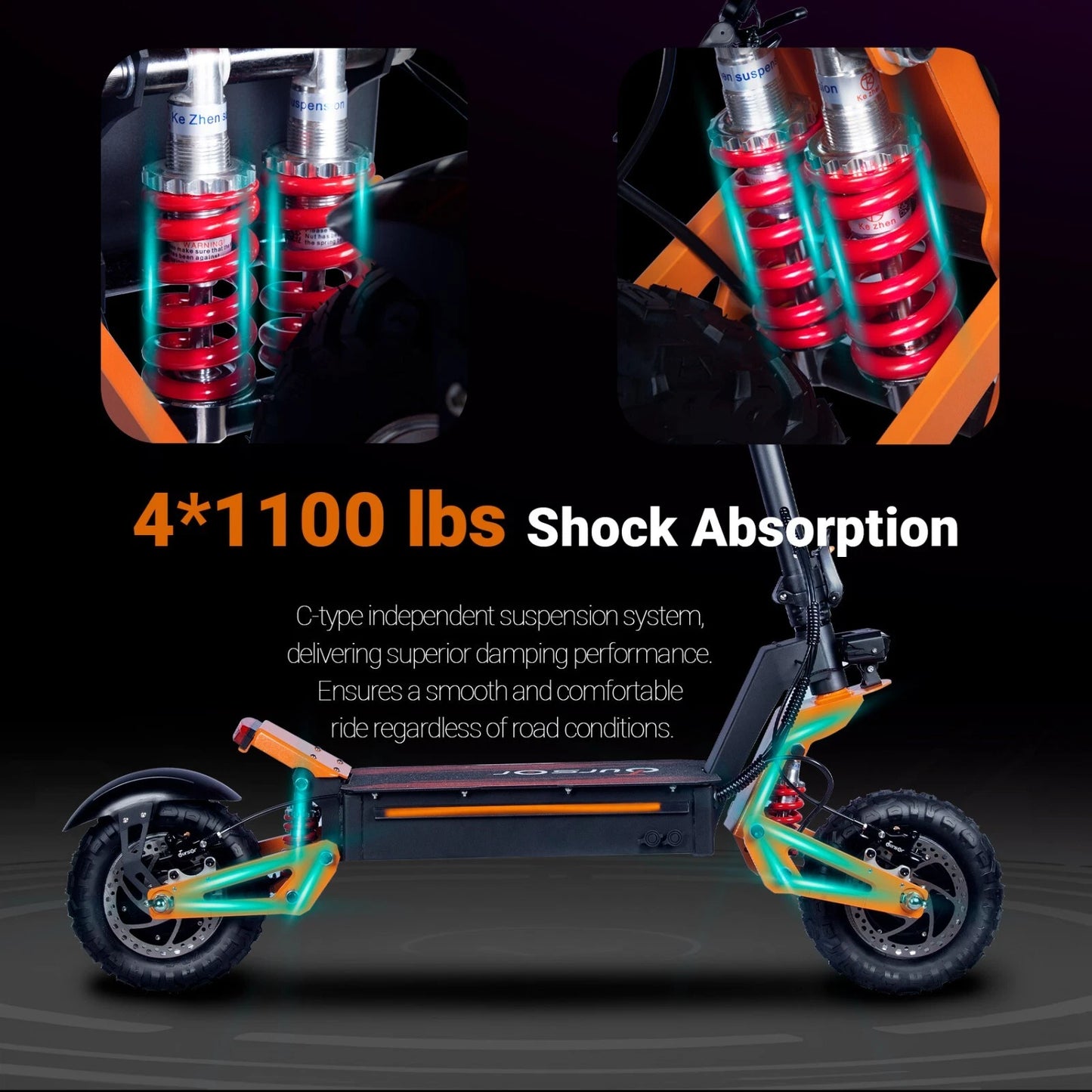 Tourser X5 Dual Motor 60V 6000W