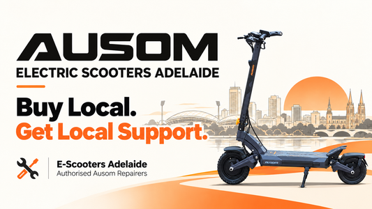 Ausom Electric Scooters in Adelaide: Buy Local. Get Local Support.