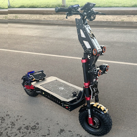 E-Scooters Adelaide Leviathan-35 Dual Motor 60V 8000W 35Ahr Battery Top Speed 85km/hr Range 80km