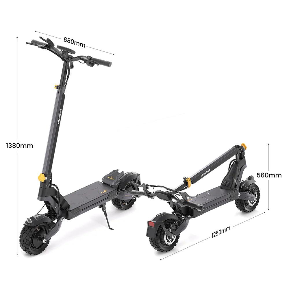 Ausom L2 Dual Peak 2208W Motor Electric Scooter