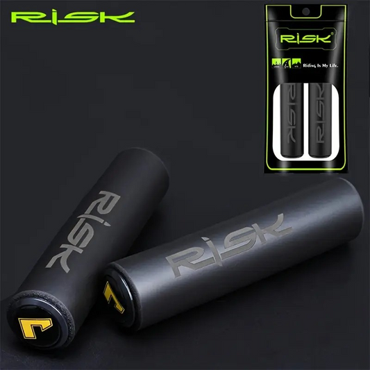Handlebar Grips - Foam - Risk Brand - Black